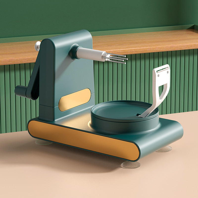 Hand-Cranked Multifunctional Fruit Peeler